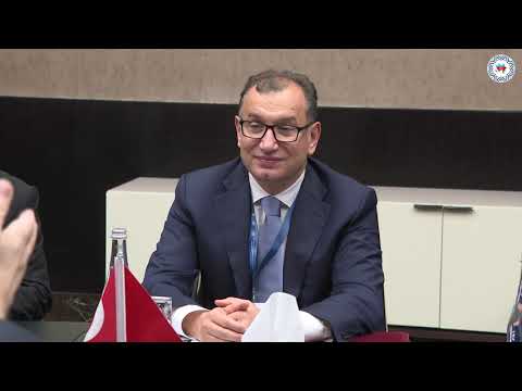 AHİK sədri Sahib Məmmədov türkiyəli həmkarı ilə görüşüb