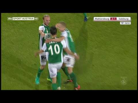Tipico Bundesliga 16/17, 14. Runde: SV Mattersburg - Red Bull Salzburg 2:1 (Video-Highlights)