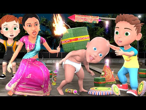 PAAGAL BABU 46 | चिंटू चिंकी की दिवाली | Chintu cartoon | pagal beta |comedy video | cs bisht vines