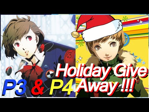 Persona 4 Golden & Persona 3 Portable (GIVEAWAY SPECIAL) !!!!