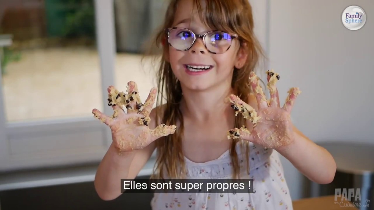 Garde d'enfants Clermont-Ferrand Family Sphere recette cookies facile et rapide