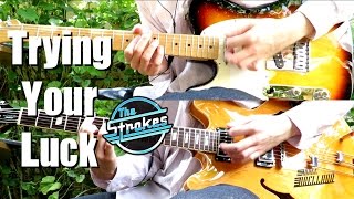 Trying Your Luck - The Strokes ( Guitar Tab Tutorial &amp; Cover )