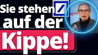 Totalschaden für deutsche Bank nach AfD Kündigung!