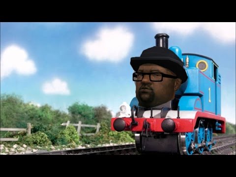 Big Smoke raps his order with Thomas the Tank Engine as the beat