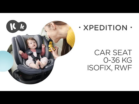Kinderkraft Xpedition 360 Red Bērnu Autokrēsls 0-36 kg