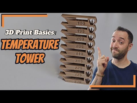 3d Print Basics: MASTERING The Temperature Tower!