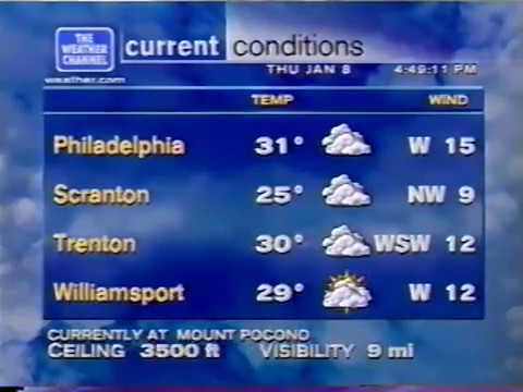 WeatherSTAR XL - 1/8/2004, 4:48PM - Snow Flurries, Poor Radar Framerate