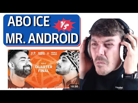 ALEM Reacts : MR. ANDROIDE 🇨🇱 vs ABO ICE 🇸🇦 | Solo Quarter Final GBB23