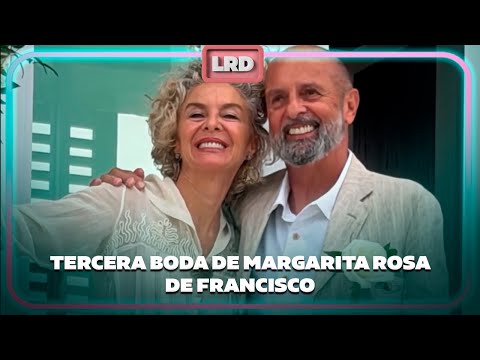 This is how Margarita Rosa de Francisco's third wedding went - La Red | Caracol TV