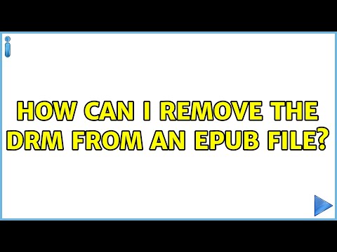 Ubuntu: How can I remove the drm from an ePub file? (3 Solutions!!)