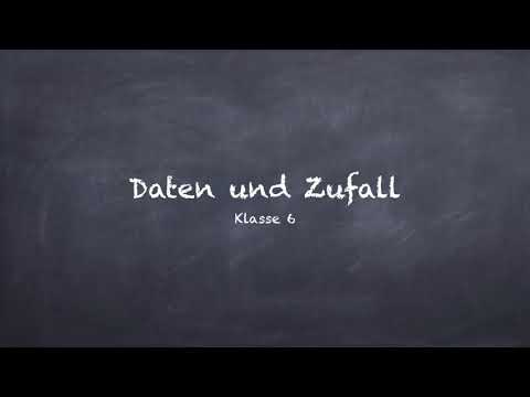 Daten und Zufall Klasse 6