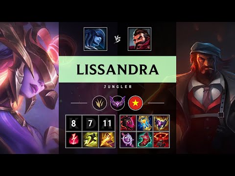 Lissandra Jungle vs Graves - VN Master Patch 25.13