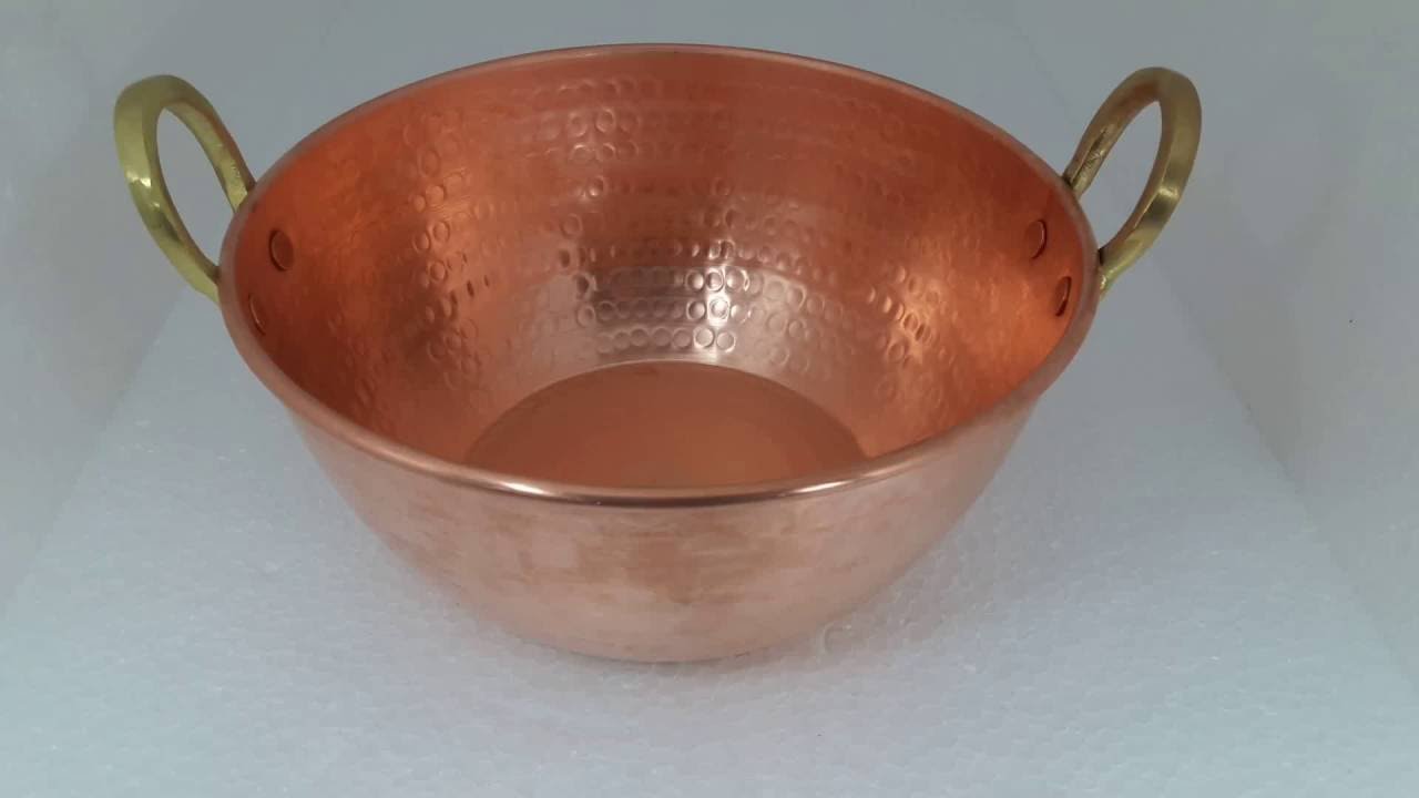 Tacho de Cobre Puro 5 Litros - Artesanato Líder