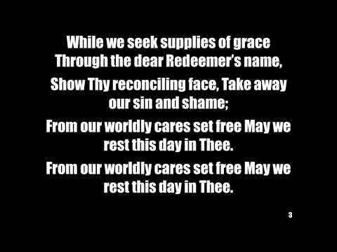 SAFELY THROUGH ANOTHER WEEK (Piano Accompaniment w/ lyrics) Hym no. 263