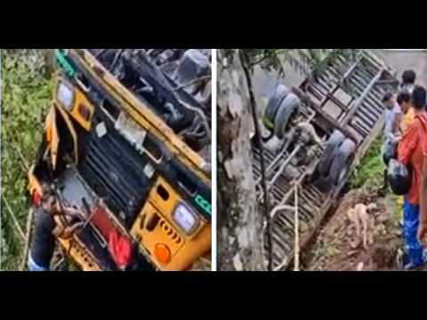 Vuelco de bus en San Juan de Río Coco deja varios lesionados