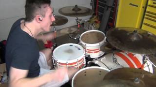 Twelve Gauge Valentine ~ Bone Crusher ~ Drum Cover