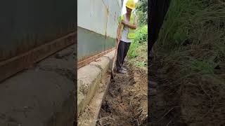 Maintenance Process of Drainage Ditches