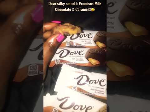 Dove silky Smooth Promises Milk Chocolate & Caramel!🍫