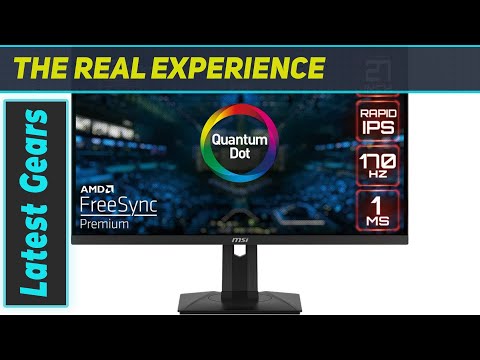 MSI G274QPF-QD 27" Gaming Monitor Review