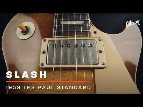 Slash’s favorite 1959 Gibson Les Paul for recording