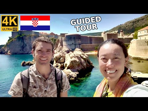 Dubrovnik Old Town 4K Guided Walking Tour (with captions)
