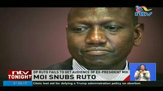 Moi snubs DP Ruto in Kabarak - VIDEO