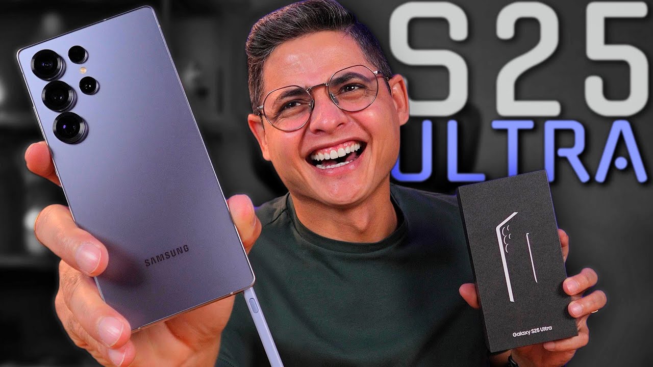 Galaxy S25 Ultra – A Samsung ERROU ou ACERTOU? Unboxing e Impressões