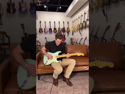 Fender American Professional II Stratocaster with Maple Fretboard 2023 - Mystic Surf Green image 18