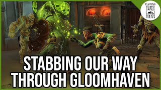 Time to fight a necromancer! (Gloomhaven Digital Solo Campaign Episode 2)