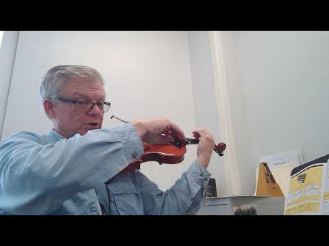 Let's Read "B" Essential Elements Book 1 #95 for violin or viola