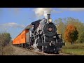 Arcade Attica 18 Autumn In The Empire State New York S Only Steam Locomotive 4K