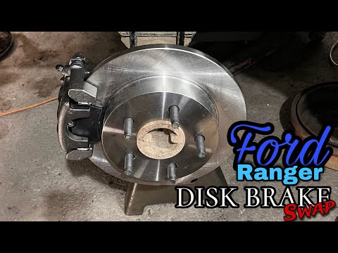 Ford ranger rear disc brake swap
