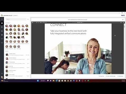 UNIVERGE BLUE CONNECT Application Training