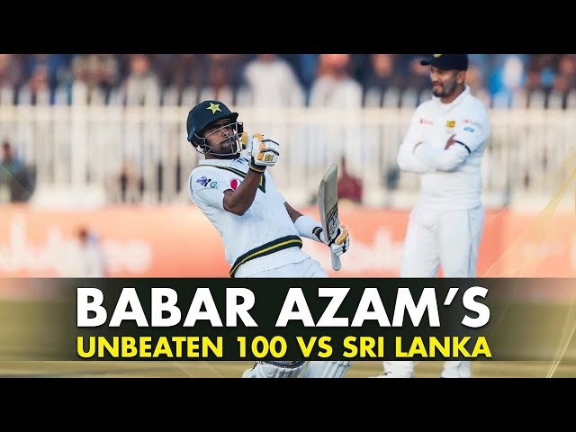 🔥Scintillating strokeplay 🎥 Highlights of Babar Azam’s unbeaten 100 against Sri Lanka in 2019