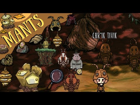 Don't Starve Hamlet Guide: Mants, Mant Hills & The Pherostone (Translating/Befriending Mants)
