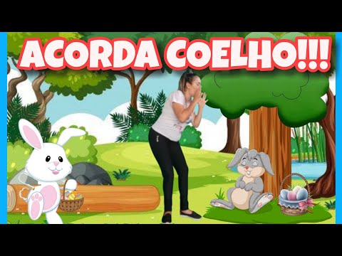 ACORDA COELHO/ MÚSICA INFANTIL DE PÁSCOA / Cacau Vargas/ Professora Nayara Arruda
