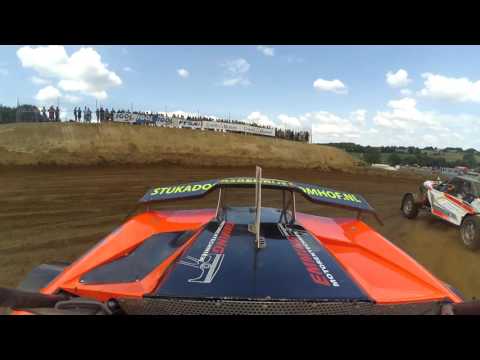 Onboard Bernd Stubbe - Autocross EC Saint Georges de Montaigu - Heat 1