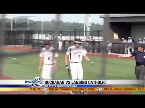 Buchanan baseball advances to state semis with 7-4 win