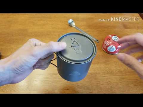 Lightweight Backpacking Cook Kit Set Up 2019