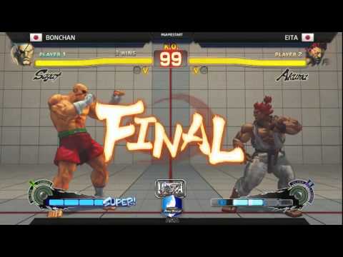 Bonchan (Sagat) vs Eita (Akuma) - GAME STAR ASIA - TOP8 - #USF4
