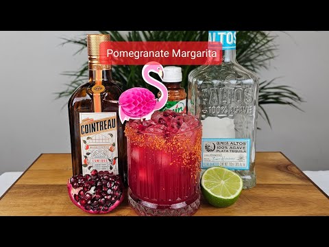 How to make Pomegranate Margarita #pomegranate #margarita #cocktail #recipe #fyp #howto #drinks #uk