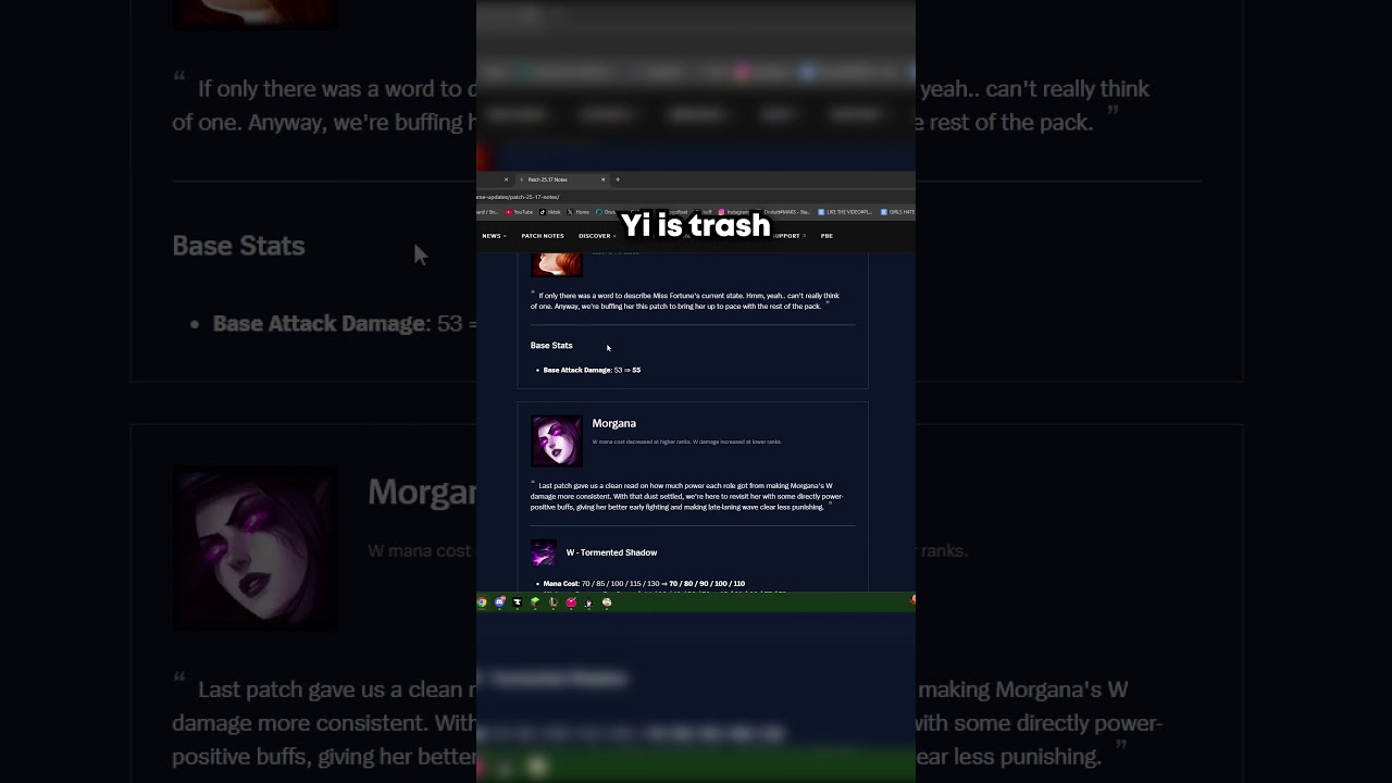 Most DETAILED Patch Note Update?!