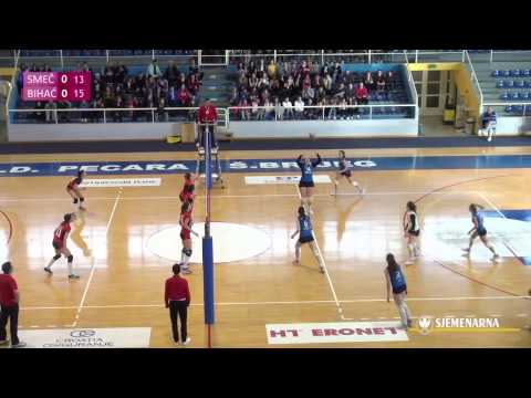 HŽOK Smeč - UOK Bihać 1:3  (Odbojka 2016/17)