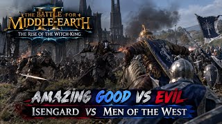 Isengard VS the united forces of MEN! | BFME2 RotWK