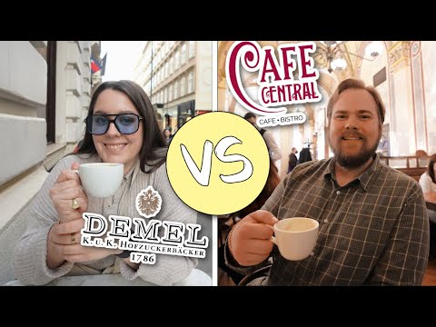 Café mais caro de Viena?? - Cafe Central vs Demel 🇦🇹☕️