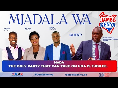The only party that can take on UDA is Jubilee. - Jeremiah Kioni, Deputy Party Leader Jubilee