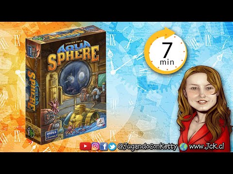 Aquasphere en 7 minutos  [JcK / Juego de Mesa / Cómo se Juega / Maldito Games]