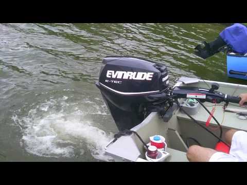 25hp Evenrude E Tec Start Up