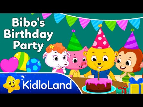 Bibo's Birthday Party - Kids Shows - Funny Cartoon for Kids