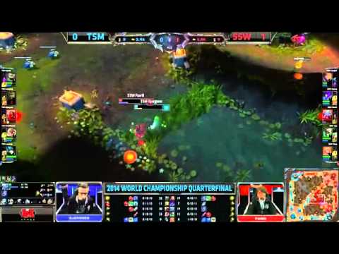 Samsung White Pawn vs TSM Bjergsen 1vs1